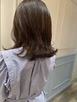 フレーム へアアンドトリートメント 天王寺北口店(FRAME)&nbsp;艶感アップブラウンカラー