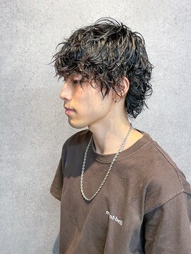 フジヤマバーバーショップ アジト(FUJIYAMA BARBER SHOP ajito) バーバーカット黒髪アップバングストリート【藤本ユースケ】0712
