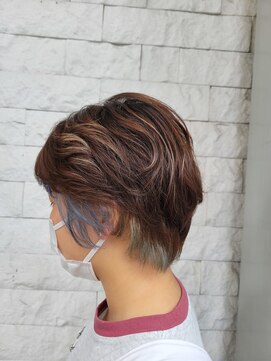 アース 岐阜店(HAIR&MAKE EARTH) インナーハンサムショート