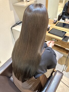 ジーナ 本八幡(Zina) 大人かわいい20代30代40代小顔ショコラベージュ　Zina本八幡