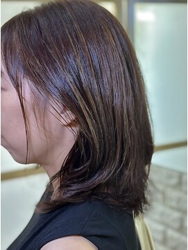 トランクサロンカッパード 大人ウルフローレイヤー×ハイライト（ブリーチなし）