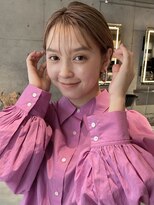 スクリーンギンザメゾン 銀座(SCREEN GINZA MAISON.)&nbsp;クラゲヘアー/小顔に見せるヘア/ココアベージュ/銀座