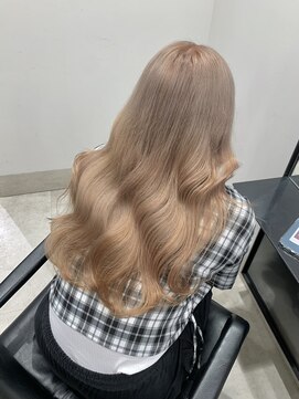 ゴウトゥデイ 渋谷MODI店(GO TODAY) ホワイトミルクティー ダブルカラー ケアブリーチ <渋谷/渋谷駅>