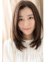 カバーヘア ブリス 大宮西口(COVER HAIR bliss)&nbsp;前下がりレイヤーかきあげヘルシースタイルZ大宮30代40代50代!