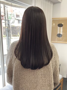 シベルバレー 横浜(sibell) ＊ロング/ベージュ/髪質改善トリートメント