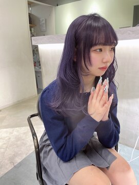 リリー(Lilley) (lilley内堀)韓国ヘア×ブルベに似合うラベンダー