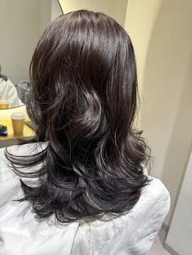 アンサー(answer) エレガントレイヤー×艶感カラー