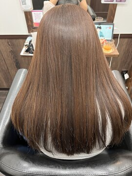 かんざし 髪質改善カラー