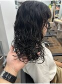 ハードパーマレイヤープードルパーマスパイラルパーマ奥東 巧真