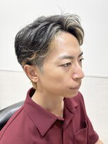 ヨシザワインク プレミアム 築地店(YOSHIZAWA Inc. PREMIUM)&nbsp;ツーブロ/アップバング/メンズパーマ/刈り上げ/スパイラルパーマ