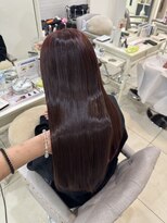 ベルバイグレイス(BELLE by grace)&nbsp;ボルドーカラー/ブリーチなしダブルカラー/髪質改善