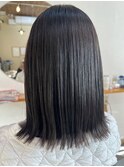 自然な外ハネスタイル◎潤いプラス◎似合わせカット