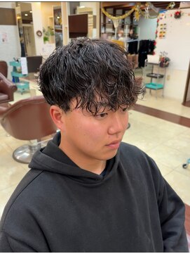 ヘアースペースブルーム ヒーロー 園田店(HAIR SPACE BLOOM hero) シャドーパーマ