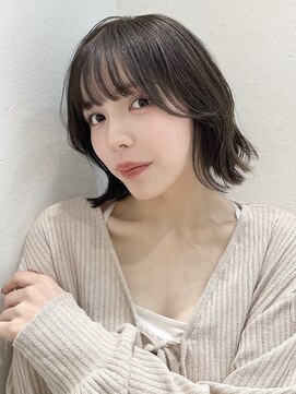 ロンド レグリーズ 立川(Lond leglise) ミニウルフレイヤーカット顔周り前髪韓国ショートボブ/立川