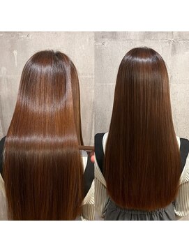 フリーダム(FREE-DOM) 朝のセットが楽になる!艶めく縮毛矯正ヘア