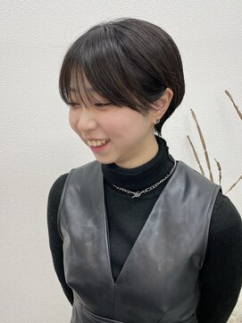 エン 吉祥寺(EN) 20代30代40代前下がり耳掛けショートボブ丸みショート◎