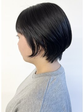 モリオフロムロンドン 松戸店(Morio from London) 【morio松戸アイダ】大人ナチュラルショートくびれ黒髪ショート