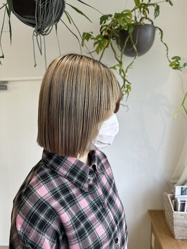 オーシャン(Ocean) 【OceanHair&Life川上彩夏】10代/20代/切りっぱなし