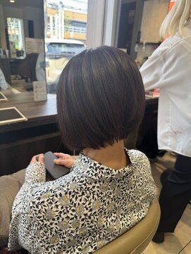 ヘアメイク アース ユーカリが丘店(HAIR & MAKE EARTH) ショートボブ