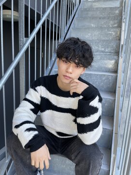 ネクストメンズ 表参道(NEXT men's) シャドウパーマ／ニュアンスパーマ