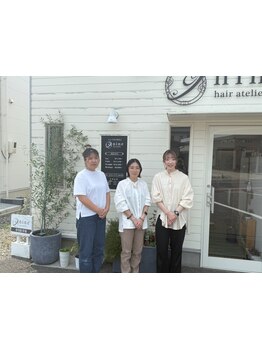 女性スタッフが多く、髪や頭皮の悩みも相談しやすい環境が◎もちろん男性の方も◎[福島市/岡部/学割U24]