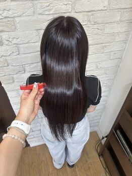 ルージュ 目白台店(ROUGE)の写真/クセを生かした施術で、クセもうねりも味方にし、なめらかな髪に◎お家での扱いやすさが変わります！