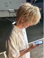 アース オーセンティック 岡山青江店(EARTH Authentic) ”金髪ウルフ”