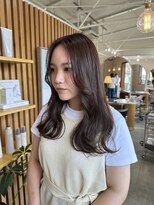 キュオンシア(CUEON. ciea)&nbsp;艶ロング×柔らかグレージュ