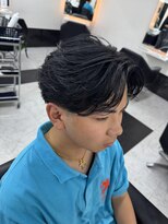 アリープアウル(ALEAP owl)&nbsp;メンズ/フェザーショート/パーマ