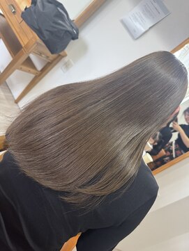 レシェル 松阪(RECIEL) 髪質改善トリートメントミルクティーベージュ