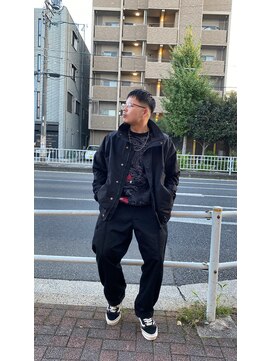 パウダーヘアー(powder hair) スキンフェード　クロップ