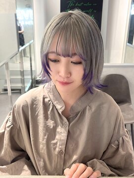 ファイブ(FIVE) ルーツカラー/ホワイトシルバー/抜きっぱなしブロンド