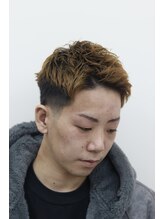 ダリーサード(DALIE third)&nbsp;スパイキーショートテーパーフェード