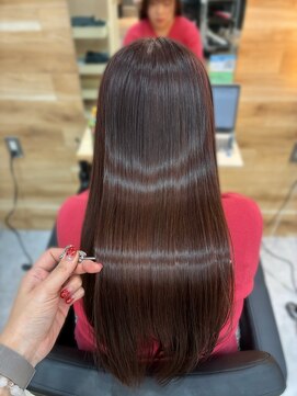 アグ ヘアー ナッツ 秦野店(Agu hair nuts) ピンクブラウン×ULTOWAトリートメント＊