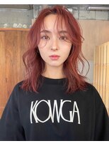 セーヌアワー(CEINE OUR)&nbsp;三軒茶屋【CEINEOUR】暖色カラー×姫カットレイヤー/小顔効果