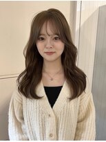 ムージー(moug)&nbsp;オリーブベージュ/暗髪/韓国/広島/袋町