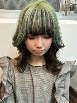 ヴェルデ(Verde) ミントグリーン×アンブレラカラー