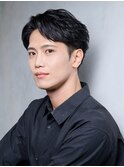 men's/メンズ/ダウンパーマ/黒染め/韓国/顔周り/フェード/下北沢