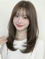 カバーヘア ブリス 大宮西口(COVER HAIR bliss)&nbsp;オリーブグレージュシャギーウルフ小顔レイヤーA11大宮30代40代!