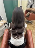 巻きが取れやすい方のコテ巻き風パーマ