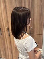 ガリカ 博多(Gallica) <ゲスト>大人の落ち着き、ミディアムレイヤーxブラウンベージュ