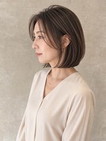 サムシング(Something.) 白髪ぼかし_透明感_大人ボブ