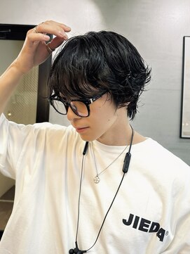 ニール 名古屋 伏見 丸の内(NEELU) [NEELE_take]メンズシャドウパーマ