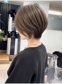 40代50代60代絶壁補正ショート白髪ぼかし銀座大人な丸みくびれ井