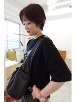タート(Taat.)&nbsp;ナチュラルブラウンと骨格に合わせたショートカット