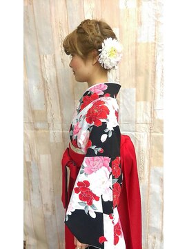 フェリシータ 緑地公園店(felicita) 卒業式☆彡袴着付け×ヘアセット