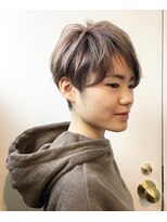 コンパス(COMPASS)&nbsp;ベージュグレーショート