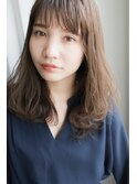 ナチュラルミディアムパーマ