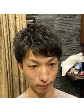 ヒロギンザ 銀座本店(HIRO GINZA) 王道刈り上げツーブロ