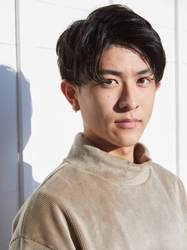 メンズサロンドットリアン(dot. lien) 好印象かき上げヘア/センターパート【町田/町田駅】